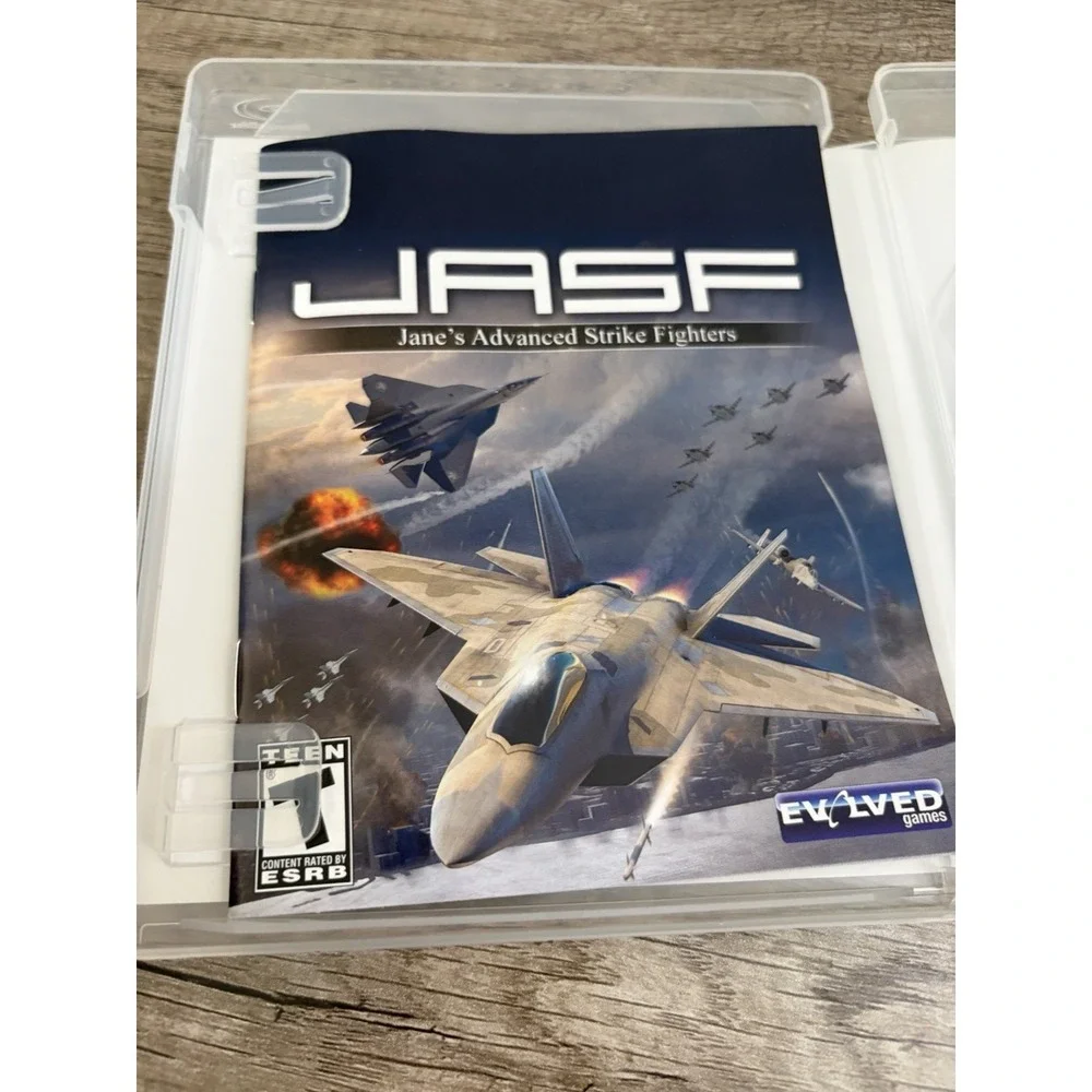 Janes Advance Strike Fighters - Sony PlayStation 3 Video Game CIB Air Force Jets